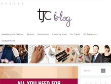Tablet Screenshot of blog.thejewellerychannel.tv